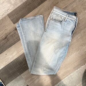 Express Barely Boot Mid Rise Jeans Light Wash Size 12R
